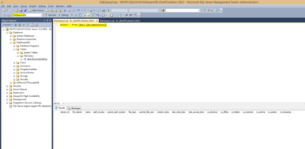 How to Import and Export Unstructured Data in SQL Server using FileTables - SQLNetHub