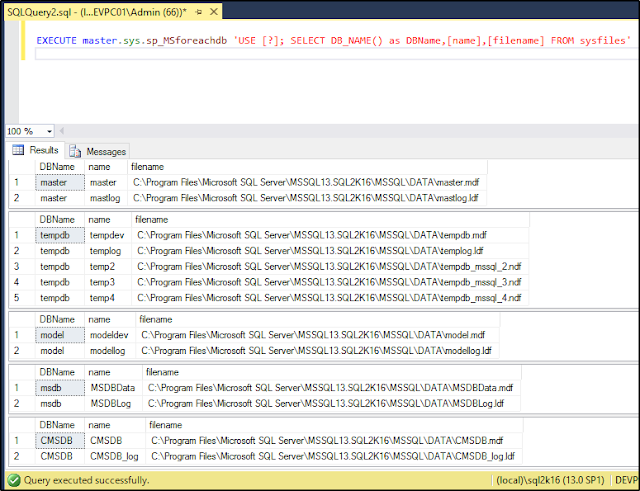Executing T-SQL Statements Against All Databases in SQL Server (Article on SQLNetHub)