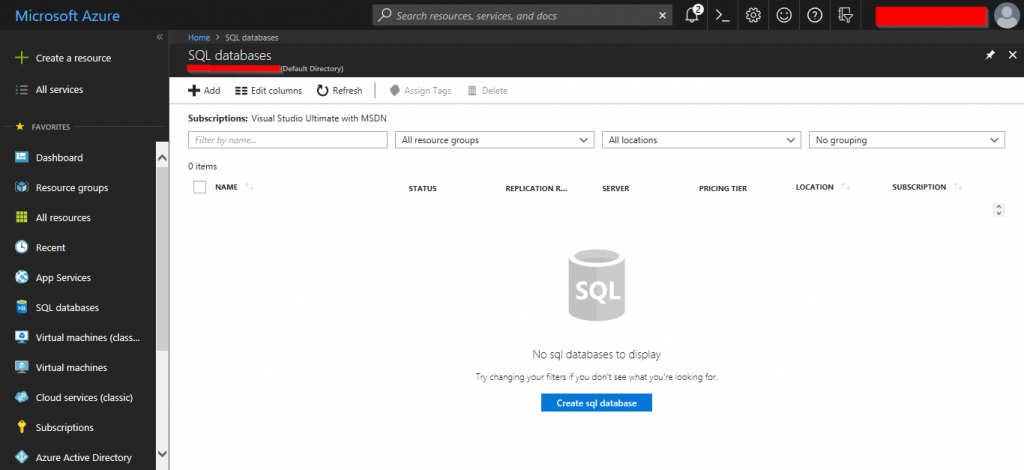 Learn Azure SQL Database: Creating your First Database - Article on SQLNetHub