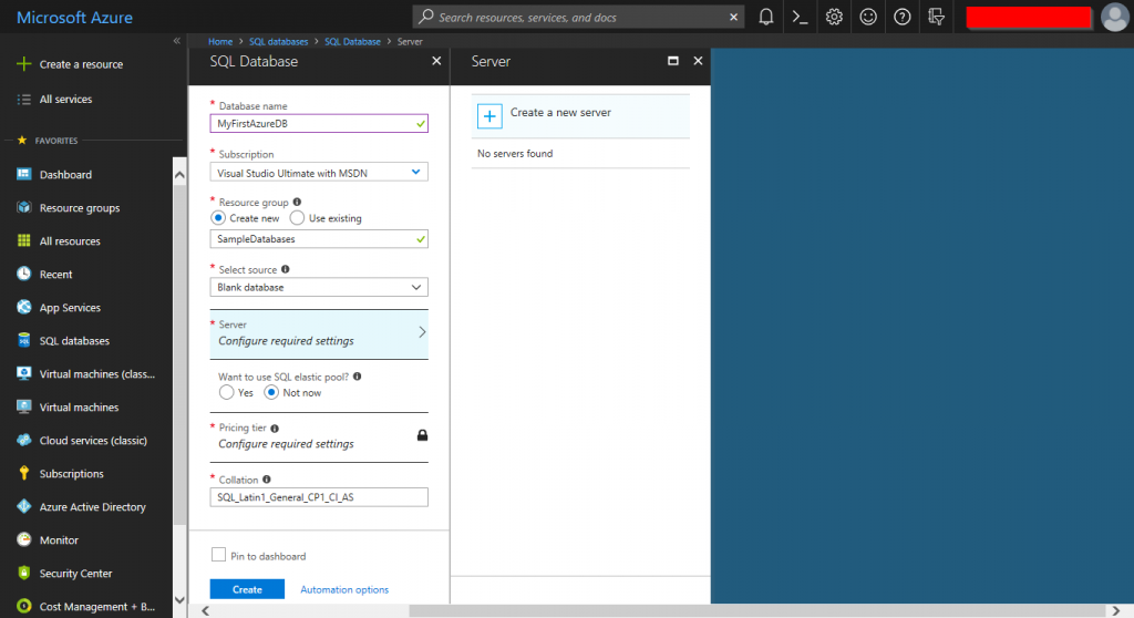 Learn Azure SQL Database: Creating your First Database - Article on SQLNetHub