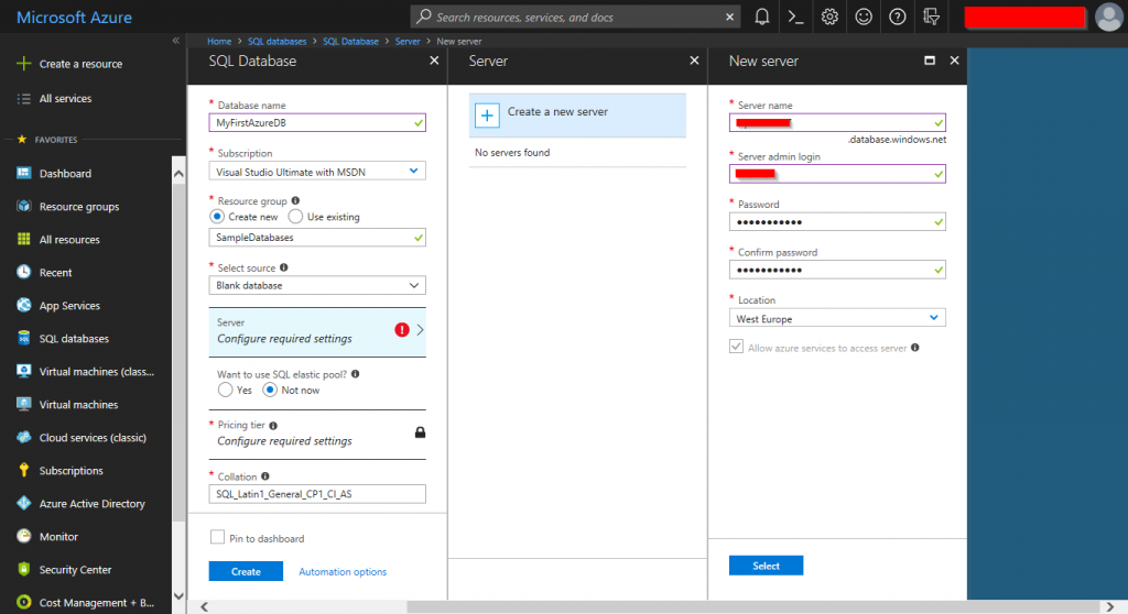 Learn Azure SQL Database: Creating your First Database - Article on SQLNetHub