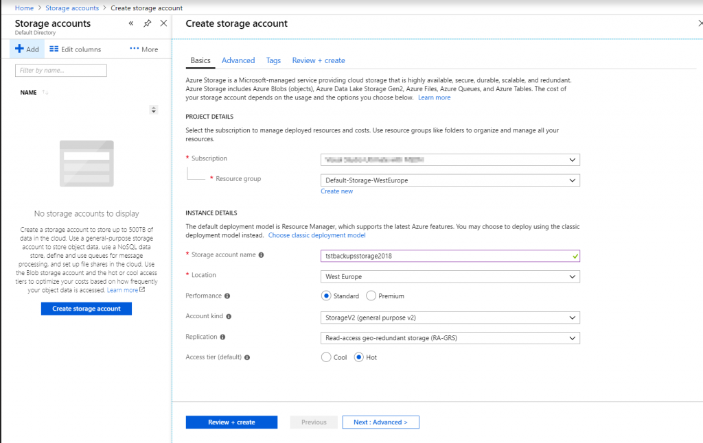 How to Backup a SQL Server Database from On-Premises to Azure Storage