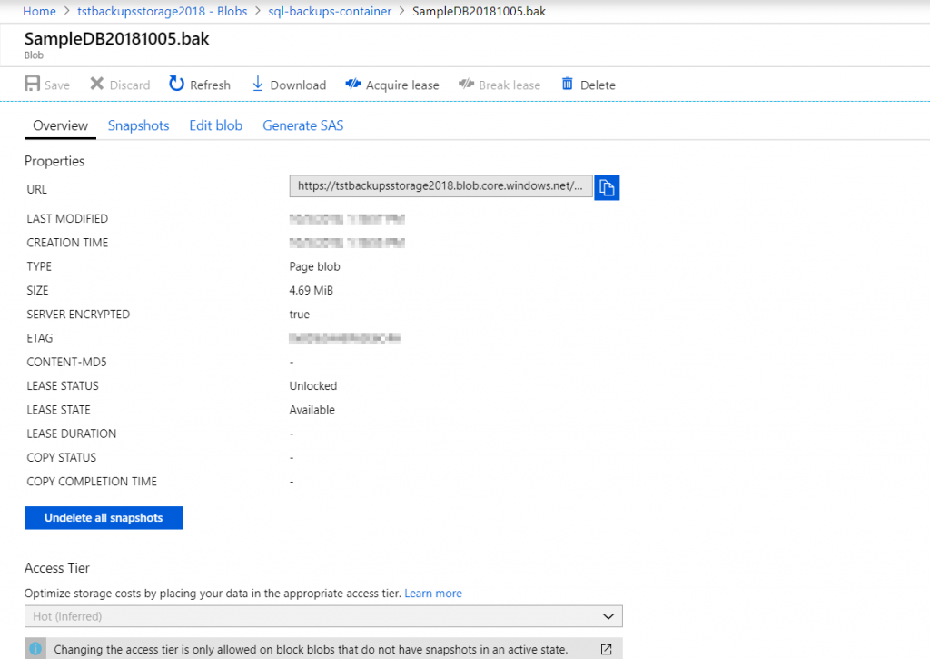 How to Backup a SQL Server Database from On-Premises to Azure Storage - Article on SQLNetHub