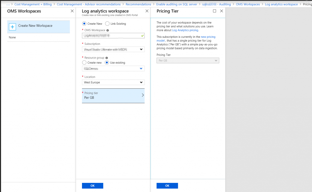 Enabling Auditing in Azure SQL Database - SQLNetHub