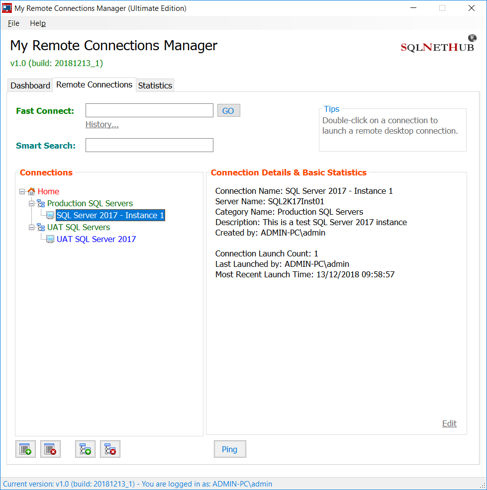 remote access connection manager