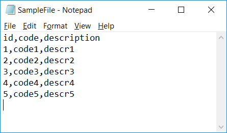 Resolving the error Bulk load data conversion error (type mismatch or invalid character for the specified codepage)...