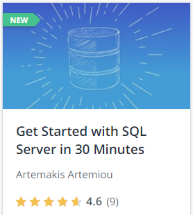 Get Started with SQL Server in 30 Minutes - Udemy Course with 50% Discount