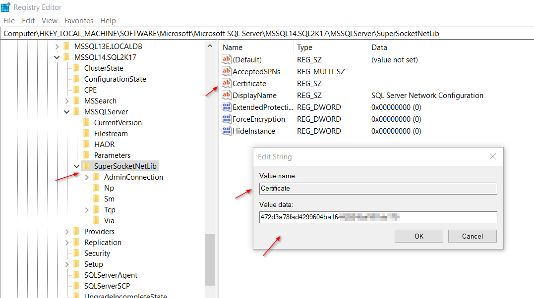 How to Enable SSL Certificate-Based Encryption on a SQL Server Failover Cluster - Article on SQLNetHub