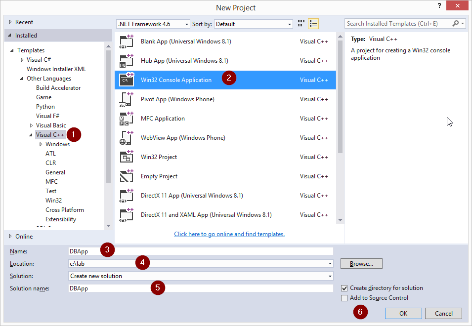 How to Connect to SQL Server from Visual C++, Article on SQLNetHub